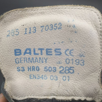 Ботинки пожарные Baltes Weite 12 - 43.5 размер